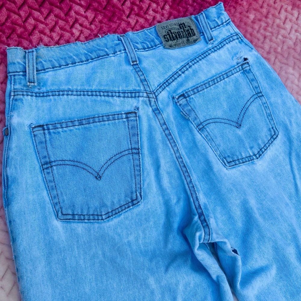 🌸Vintage light wash silvertab Levi’s jeans